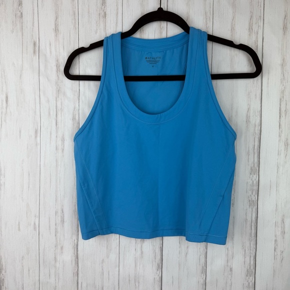 Athleta Vibrant Blue Workout Tank - Picture 1 of 4